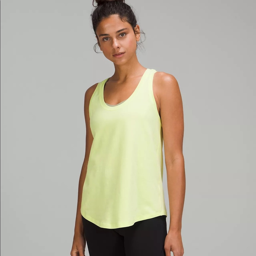 Lululemon size 20 Love tank Crispin Green